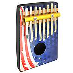 Schoenhut American Flag 8 Note Thumb Piano