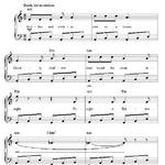 Halloween Sheet Music (Right click images to save or print)