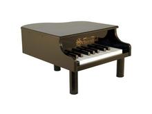 Black Mini Grand Piano 