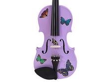 Childrens Violins | Purple Butterfly Childrens Violin